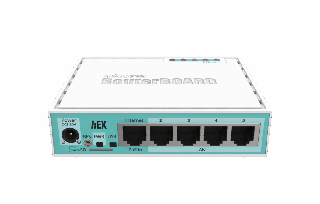hEX router (RB750Gr3)